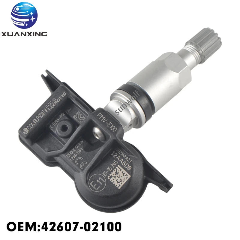 42607 02100 Czujnik Ciśnienia W Oponach System Monitorowania 315Mhz Pmv E000 Dla Toyota Avalon Camry 4Runner 2019 2021|Tire Pressure Monitor Systems| - Aliexpress