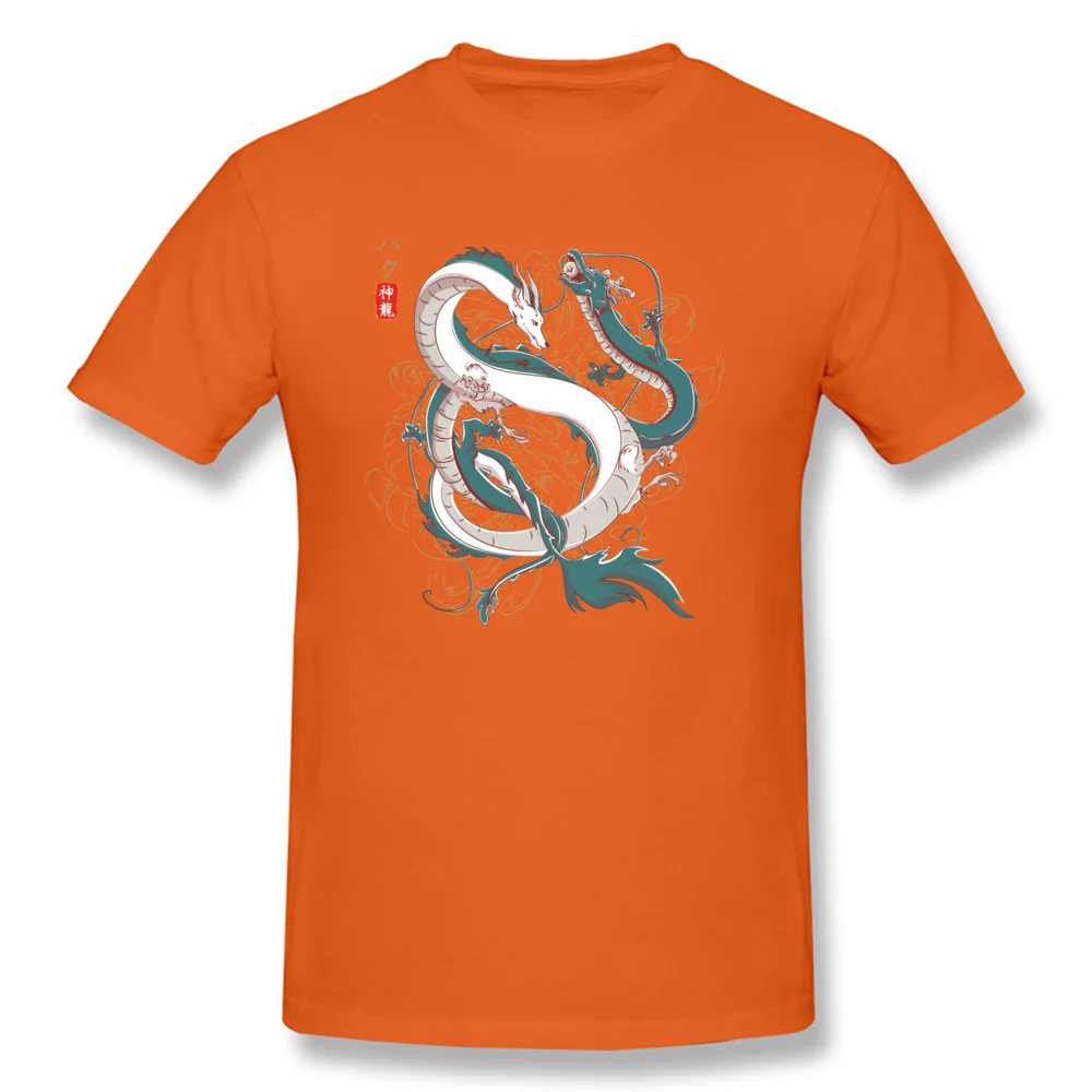 190704Japanese-Dragons Tshirts for Men Printed On Labor Day Tops T Shirt Short Sleeve Prevailing T-shirts O-Neck Pure Cotton 190704Japanese-Dragons orange