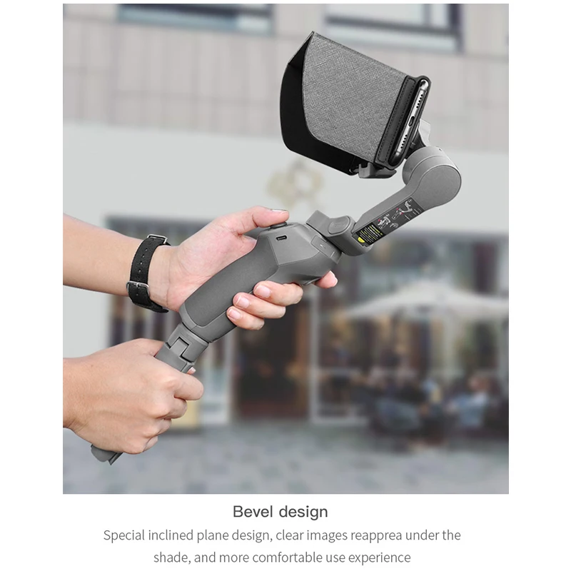 STARTRC солнцезащитный козырек для смартфона 4,7-5,5 дюймов для DJI OSMO Mobile 2/3 ручной карданный стабилизатор аксессуары