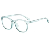 Lunettes d'ordinateur transparentes, monture PC, pour femmes et hommes, anti-lumière bleue, verres carrés, lunettes de protection optiques, lunettes rondes 2