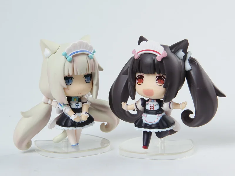 

Cute Chocolate And Vanilla Maid Vanilla Doll bai jian he Egg Garage Kit