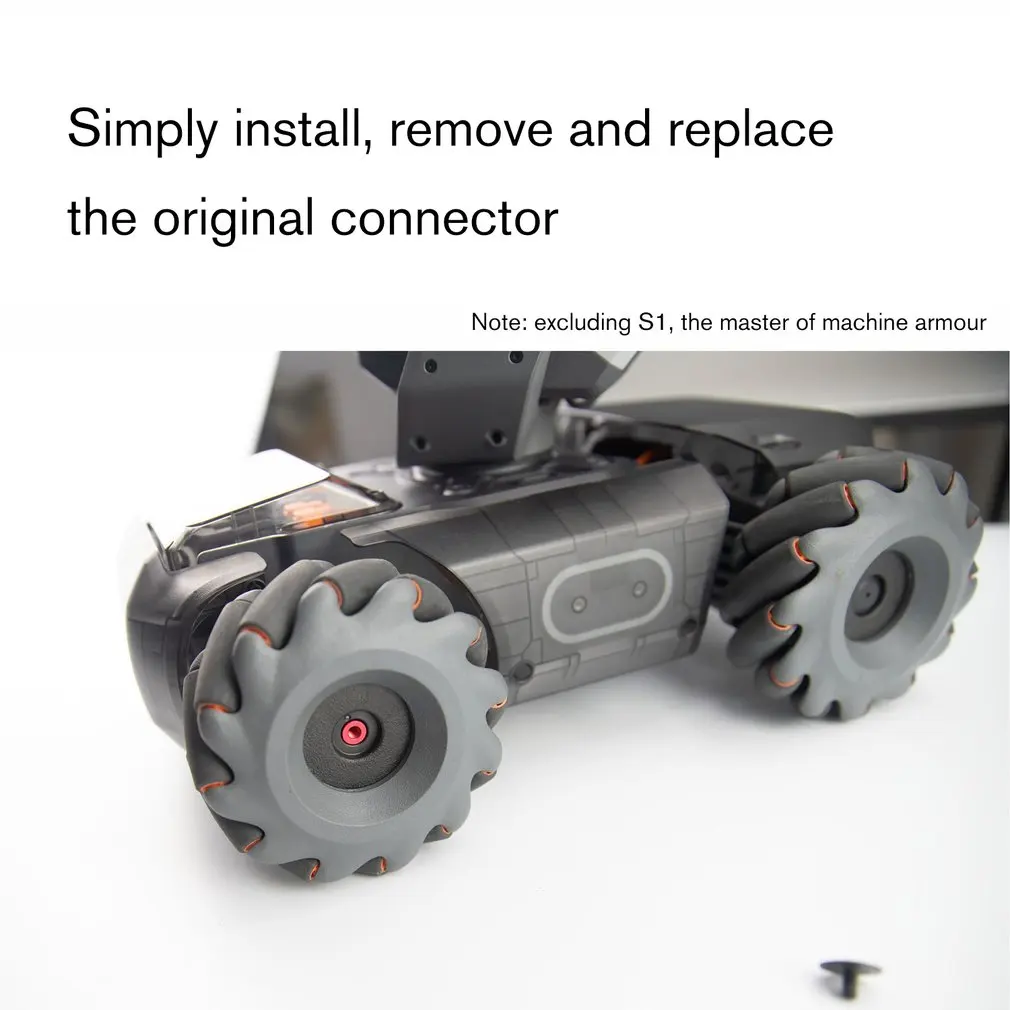 Алюминиевый сплав обновление колеса Разъем для DJI RoboMaster S1 робот обновленная модификация Запчасти Аксессуары