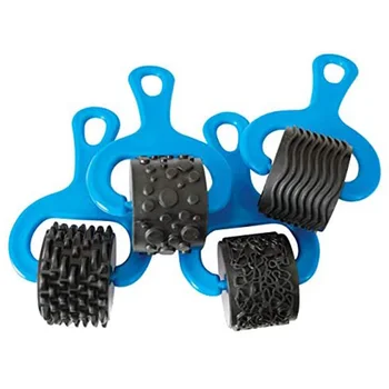 

Heavy Duty Rubber/Plastic Paint and Clay Explorer Rollers, Set of 4