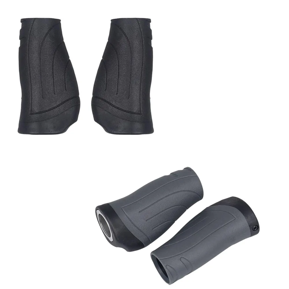 long and short handlebar grips