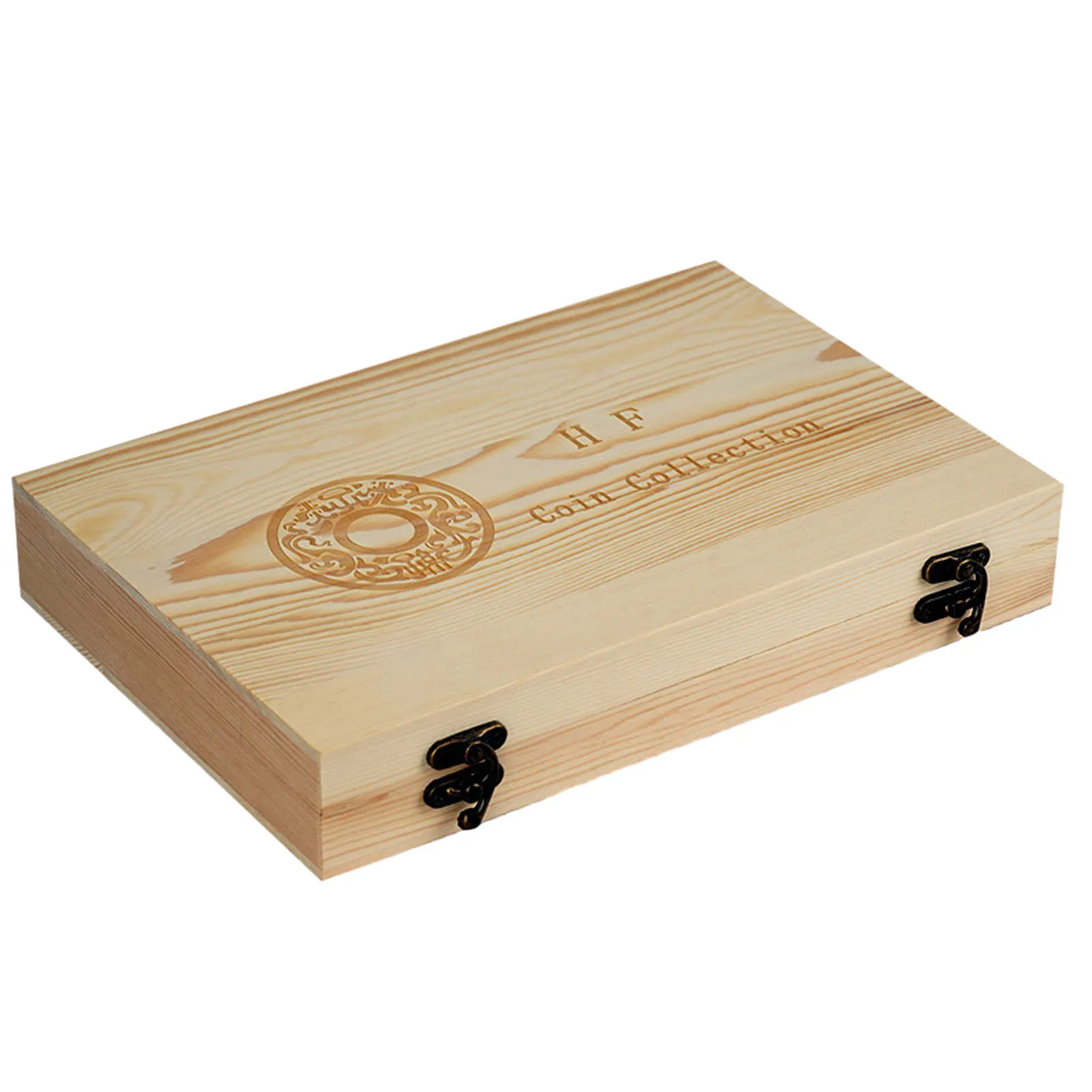 

50/100PCS coin box With Adjustable universal Pad Coin Container 18/21/25/27/ 30mm #W0