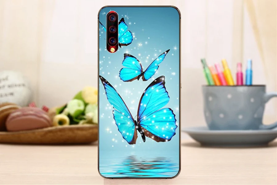 Чехол для телефона с рисунком для UMIDIGI X, чехол из мягкой силиконовой резины, чехол для задней панели s для Umidigi X, защитный чехол 6,35 дюйма