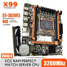 Комплект материнской платы X99 DDR4 4 DIMM D4 с Xeon E5 2620 V3 Стандартный ЦП 1 шт. * 8 ГБ = 8 Гб PC4 ОЗУ 3200 МГц DDR4 Память ОЗУ REG ECC Комплект материнской платы X99 DDR4 4 DIMM D4 с Xeon E5 2620 V3 Стандартный ЦП 1 шт. * 8 ГБ = 8 Гб PC4 ОЗУ 3200 МГц DDR4 Память ОЗУ REG ECC