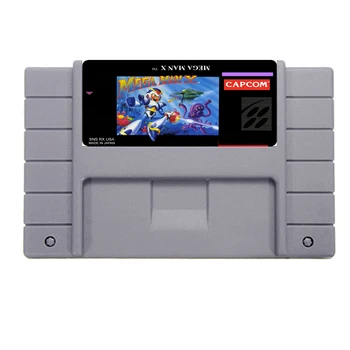 

Hot Selling 16bit 46pin Super Game Card - MEGA MAN X