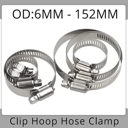 Clip Hoop Hose Clamp Fuel Line Quick Installation Gas Holding Hoop Fire Water Pipe 2 Inch Clamp 304 Stainless Steel