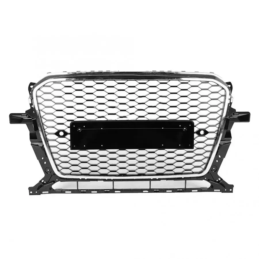 Racing Grill Hood Grill For SQ5 Car Front Bumper Mesh Grille Grill for Audi Q5/SQ5 for 8R 2013 bumper grille