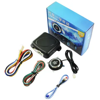 

12V Van Car Car Modification One Button Start System Remote Control Remote Ignition Universal Anti-Theft Professional