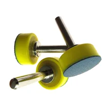 1-дюймовый 25mm-Style Кожа цельный шатун диск M6 электрический шлифовальный диск ручная дрель диск наждачная бумага Пластины полировки Грин