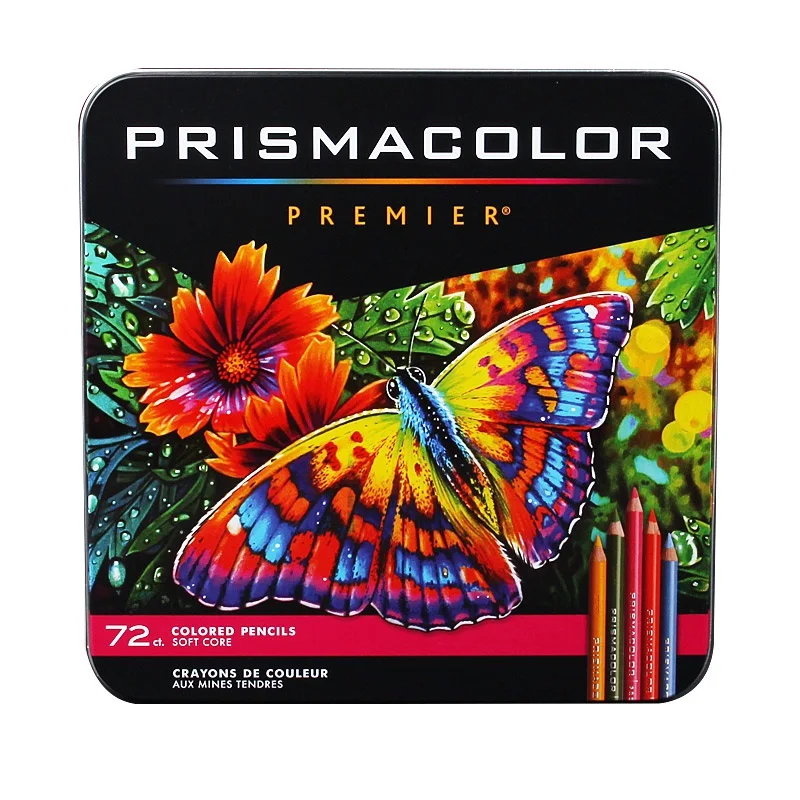 72 цветных карандаша prismacolor масляные цвета карандаш для рисования эскизов цветной