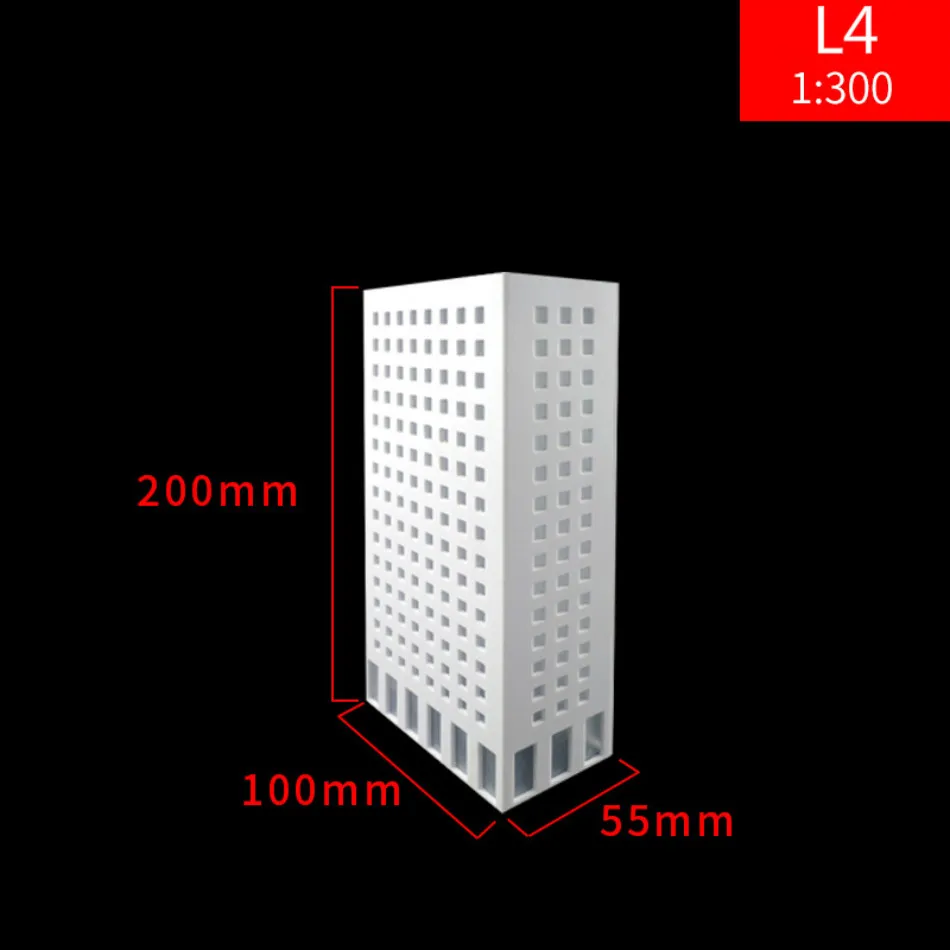1:300 масштаб материал модели здания песок стол модель здания дом здание офисное здание Diy Строительство готовое здание