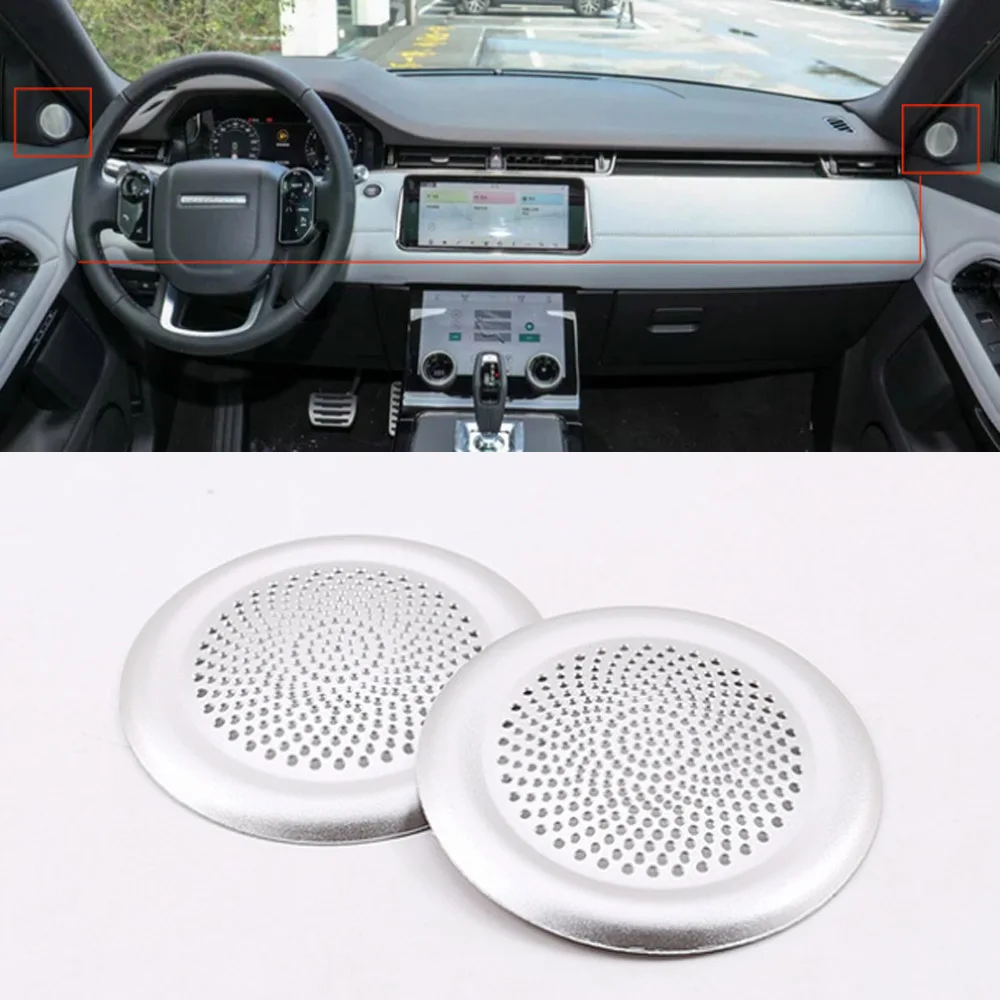 

Наклейка на приборную панель автомобиля Land Rover Evoque 2020, 2 шт.