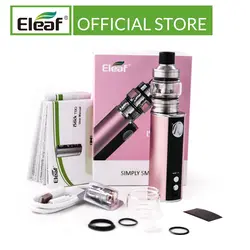 Оригинальный 80 Вт Eleaf iStick T80 комплект с батареей 3000 мАч и 5 мл/2 мл USB C Pesso Tank/MELO 4 (D25) танк электронная сигарета