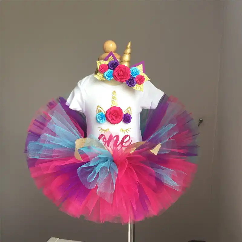 unicorn dress for 1 year old