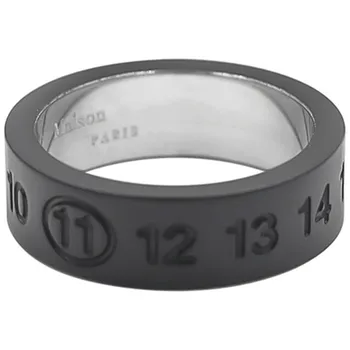 

2020 New Personality Digital Engraving Titanium Steel Ring Wild Design Sense Ring Male And Female Couples Ins Tide