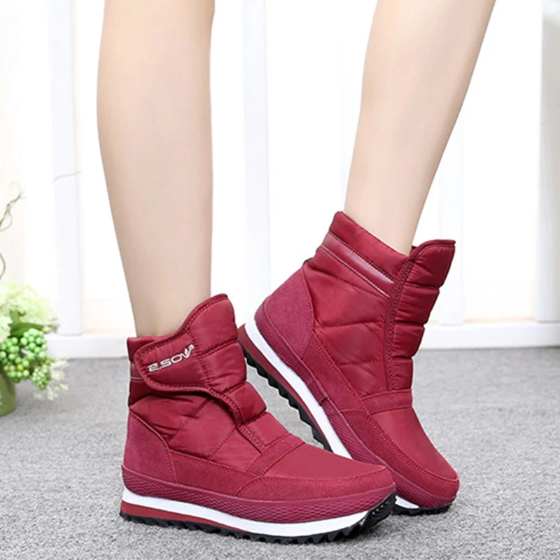 

Women Boots Waterproof Winter Shoes Women Snow Boots Platform Keep Warm Ankle Winter Boots zapatillas mujer deportiva