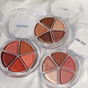 

5 Colors Eye Shadow Palette Makeup Shimmer Glitter Eyeshadow Powder Waterproof Pigment Pearlescent Palette Cosmetics TSLM1