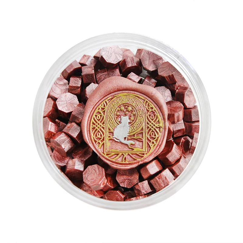 Sealing Wax Beads 100 Pcs Lacquer Wax Particles Sealing Wax Stamp Retro Envelope Invitation Sealing