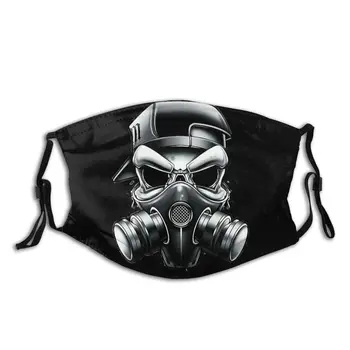 

Gansta Gas Mask Non-Disposable Face Mask Anti Haze Dustproof Mask With Filters Protection Mask Respirator Mouth Muffle
