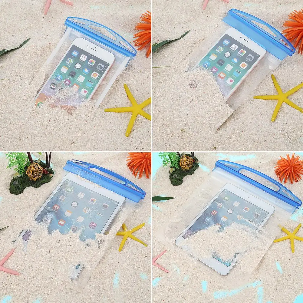 Waterproof Bag Waterproof Phone Case Dry Bag Waterproof Bag Phone Pouch Cover Mobile Case Beach Outdoor Swimming Pool Snorkeling Bag for Mobile Phone Ipad