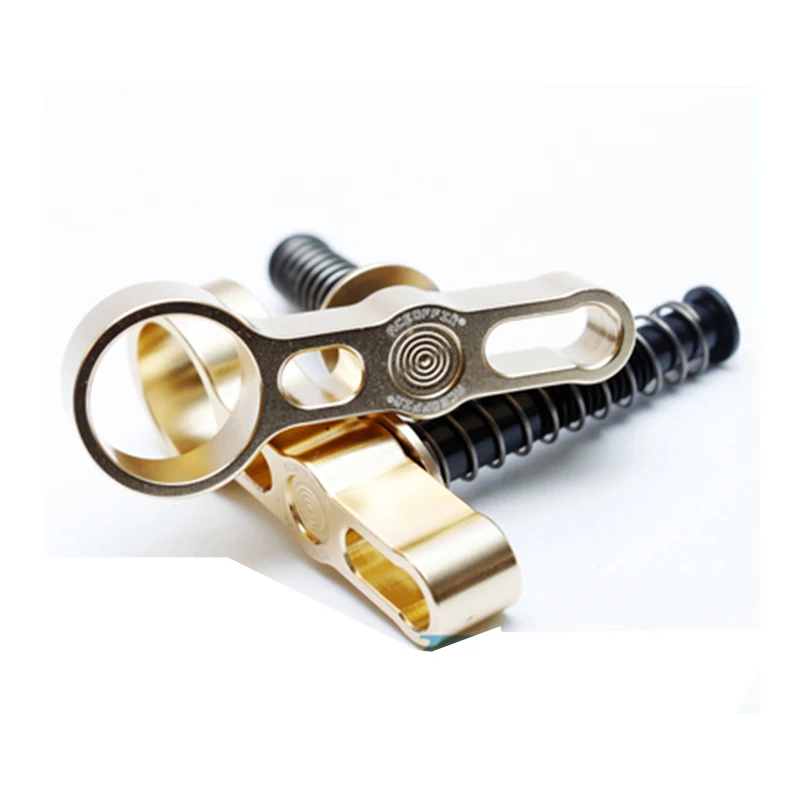 Bicycle Parts Aceoffix 1 pcs hinge lever for Brompton folding bike frame ultralight aluminum 7075 accessories