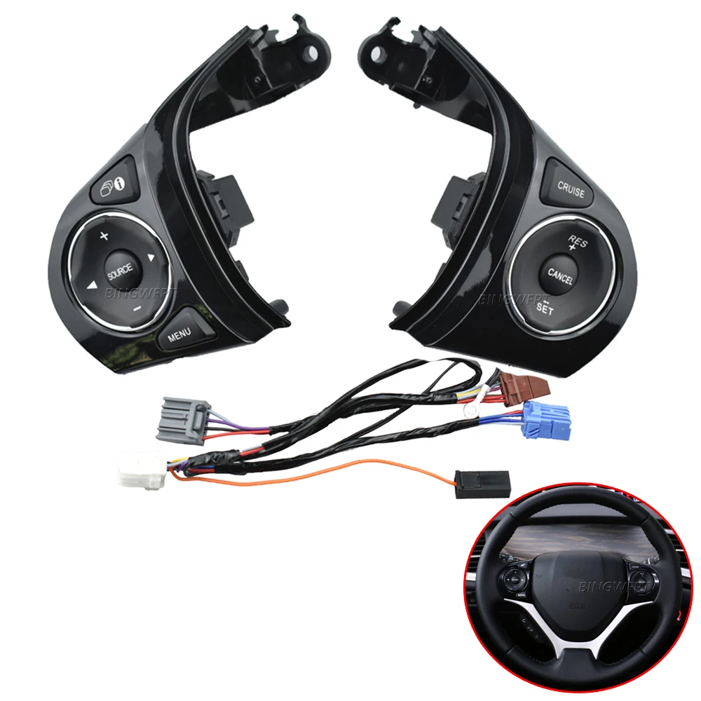 Steering Wheel Control Switch Cruise Button For Honda Civic 1.8l 2012