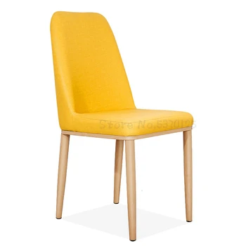 

Chair Backrest Simple Modern Home Restaurant Hotel stool ins dining chair