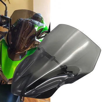 

For KAWASAKI Z900 Z 900 2017 Motorcycle Modified Motorcycle Windshield scooter Steel solidification WindScreen Wind Deflectors