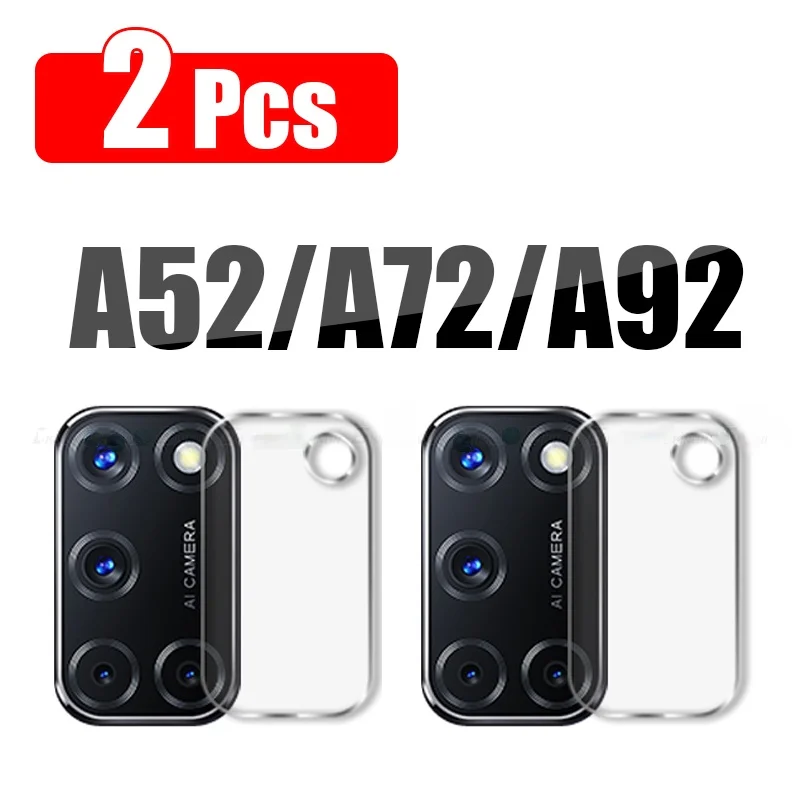 Закаленное стекло для объектива задней камеры OPPO A52 A72 A92 A53 A5 A9 2020 прозрачная