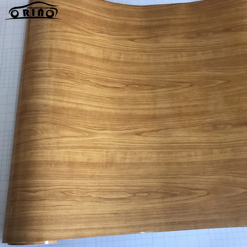 Wood Grain Vinyl Film Sticker-1