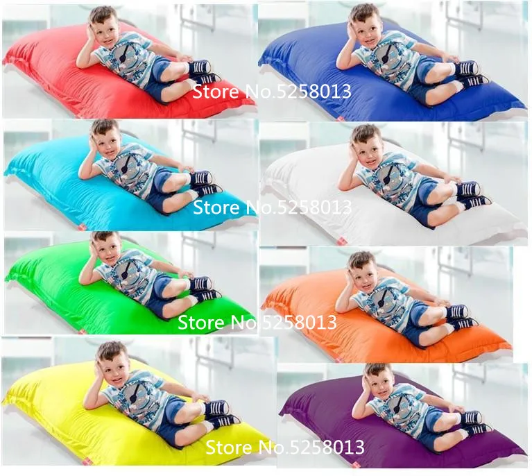 Разноцветное напольное Кресло-мешок, ленивый расслабляющий шезлонг, детские игры Кресло-мешок