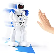 Remote Control Robot Dancing Gestures Action Figure Toy Movable Toy Robot Control RC Robot Toy Child Birthday Gift USB Charging