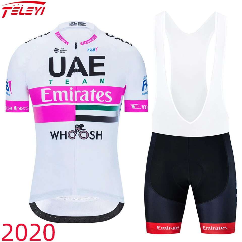 2020 United Arab Emirates team Cycling Jerseys bicycle Clothes quick dry bib gel sets Cycling Clothing uniforms sportswear suit