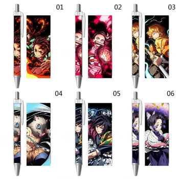 

Japan Anime Demon Slayer: Kimetsu No Yaiba Kamado Tanjirou Nezuko Ball Point Pen Creative Stationery Student Writing Tool