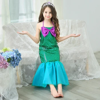 

2019 Girls Dress Summer Dress For Girls Sling Ruffled Stitching Dress Princess Dress Toddler Dress