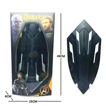 

Avengers Infinity War Shield Weapons Cosplay Captain America Prop Shield New Weapons Halloween Carnival Prop Warrior Weapon