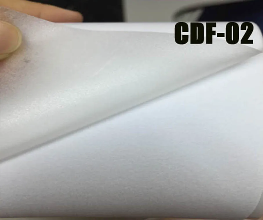 02 CDF-03, красный,, пленка из флока для переноса тепла, флок, винил для переноса с размером: 50X100 см/лот - Название цвета: 02