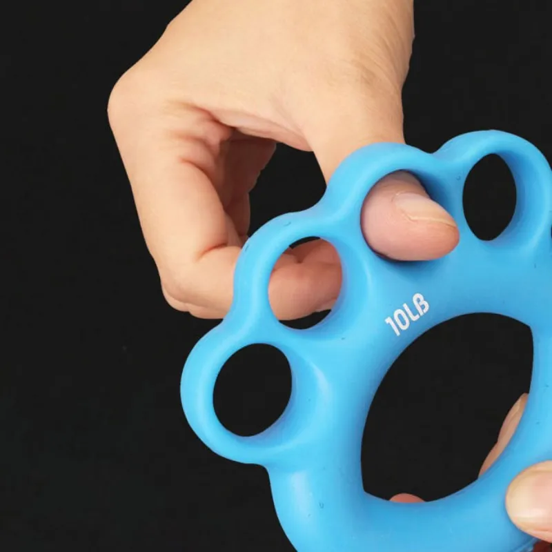 Grip rubber ring ладони удар палец реабилитации хват тренировочный кольцо случайный цвет
