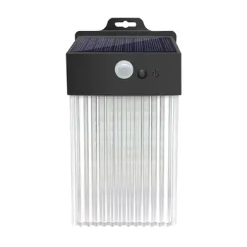 

50 LED Solar Wall Lamp Intelligent Light Control Human Infrared Sensor IP65 Motion Sensor Hanger Garden Courtyard Security Light