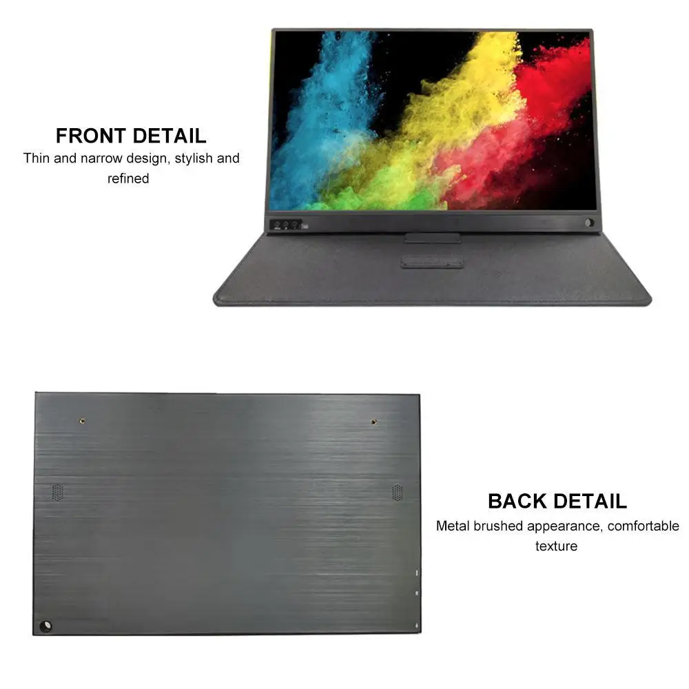 Eyoyo 15.6 ġ ޴  ġ ũ IPS ÷ Ʈ PC 1920x1080 HDMI Type-C LED   PS4/PS3/Xbox