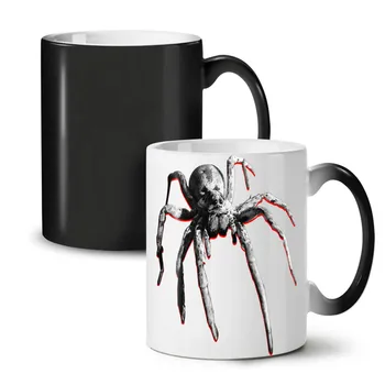 

Real Spider Toxic Animal NEW Colour Changing Tea Coffee Mug 11 Oz