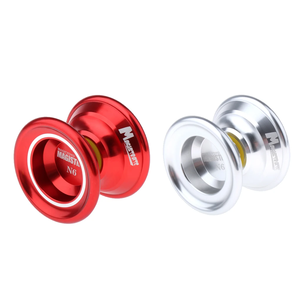 Metal Aluminum and Steel Professional Trick Yoyo with Ball Bearing Axle and Extra String