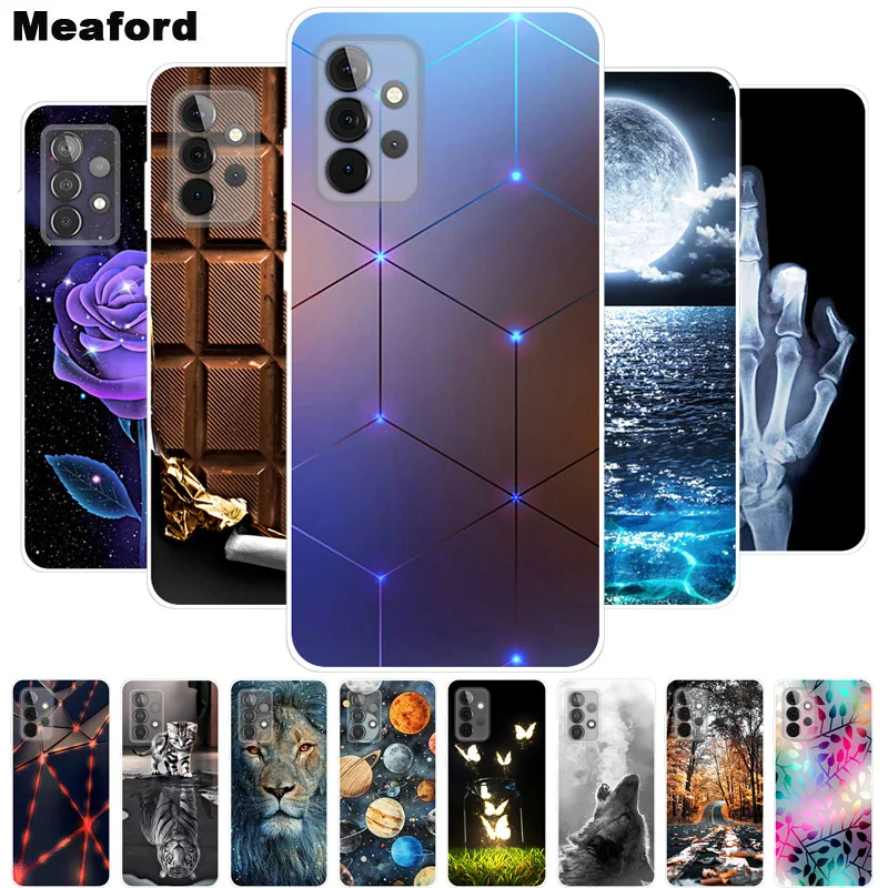 Per Samsung Galaxy A52 5G Custodia Morbida In Silicone Tpu Cover Posteriore Per Samsung A52 5G 2021 Custodie Per Telefoni A52 A 52 5G A526B Coque Shel