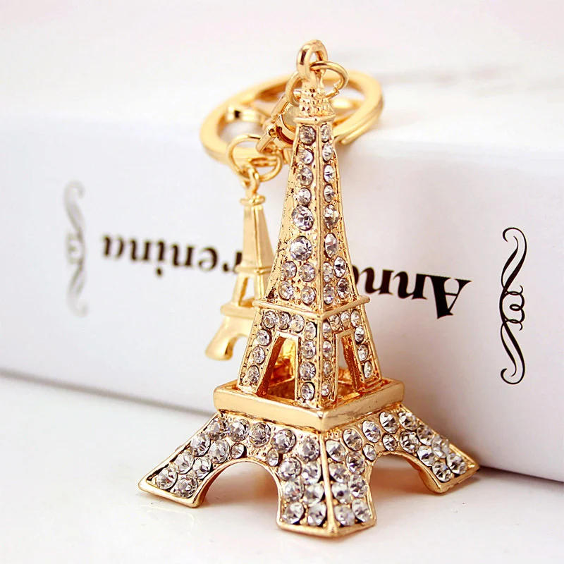 Eiffel Tower Keychain For Keys Souvenirs Paris Tour Key Chain Ring Decoration Holder | Украшения и аксессуары