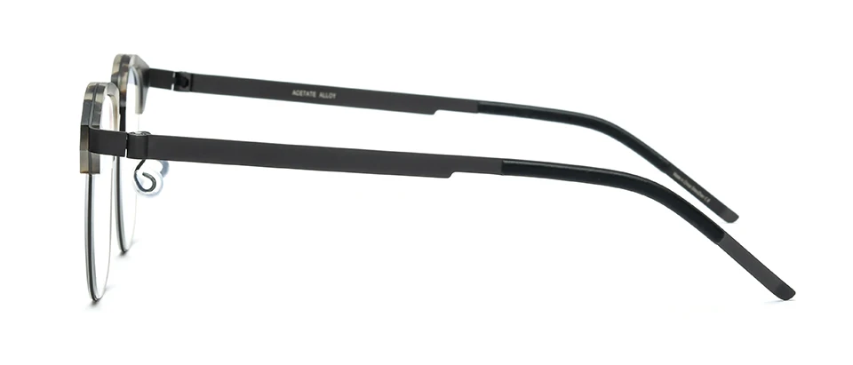 Konichenr Titanium Alloy Eye glasses Frames for Men Optical Myopia Prescription Eyeglass Frame Women Screwless Eyewear 28627