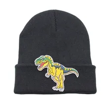 Унисекс Шапка-бини для женщин и мужчин зимние шапки для мужчин с мультяшным животным принтом Kawaii теплая Шапка Женская Повседневная вязаный берет Шапка Женская