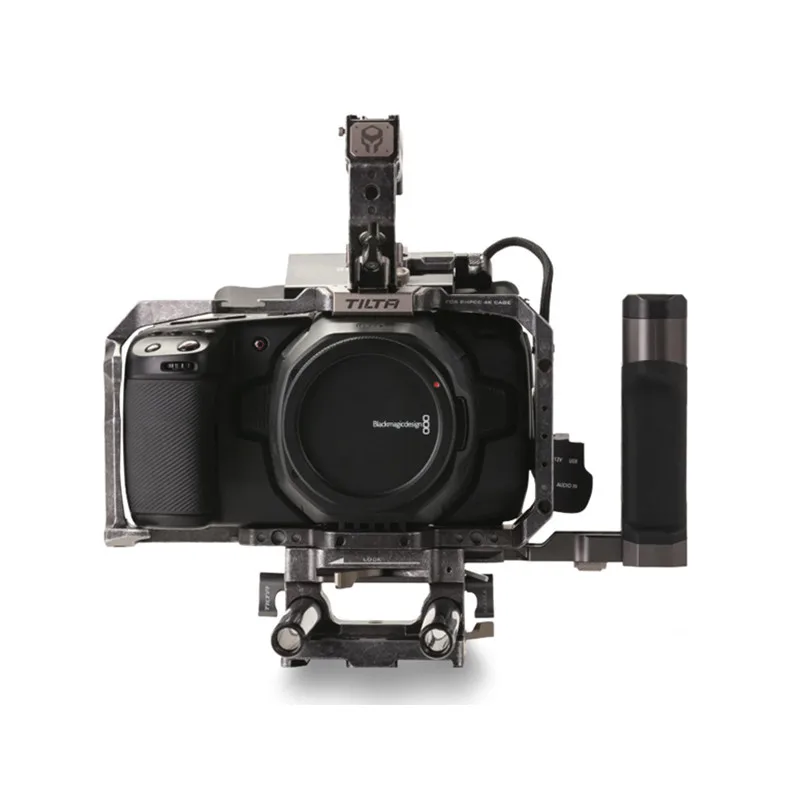 Клетка для камеры Tilta BMPCC 4K 6K с полным держателем SSD накопителя верхней ручкой